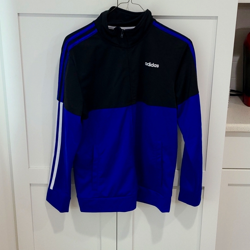 Adidas 3 STRIPES WINDBREAKER Jacket Youth Large